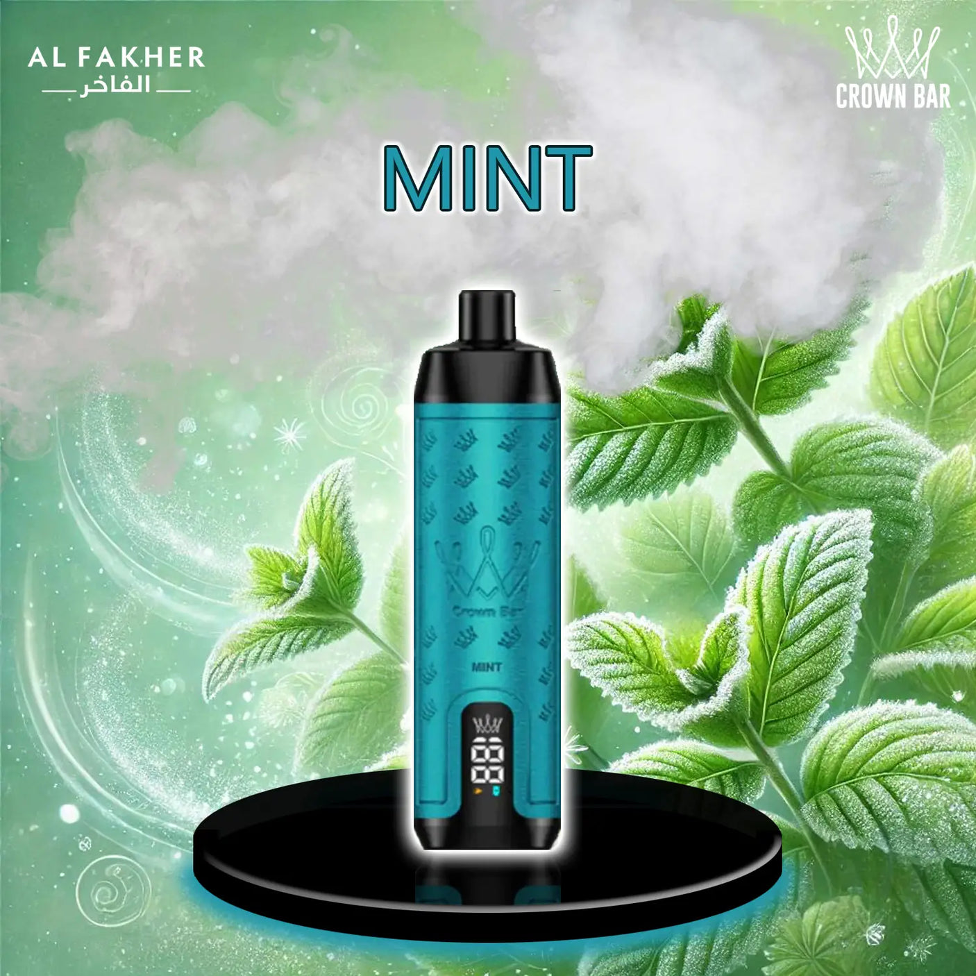 al fakher crown bar vape 15000 mint