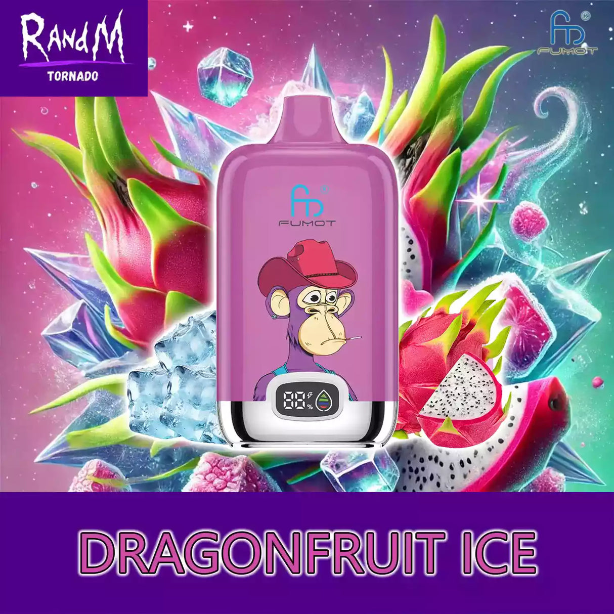 randm tornado vape 12000 dragonfruit ice