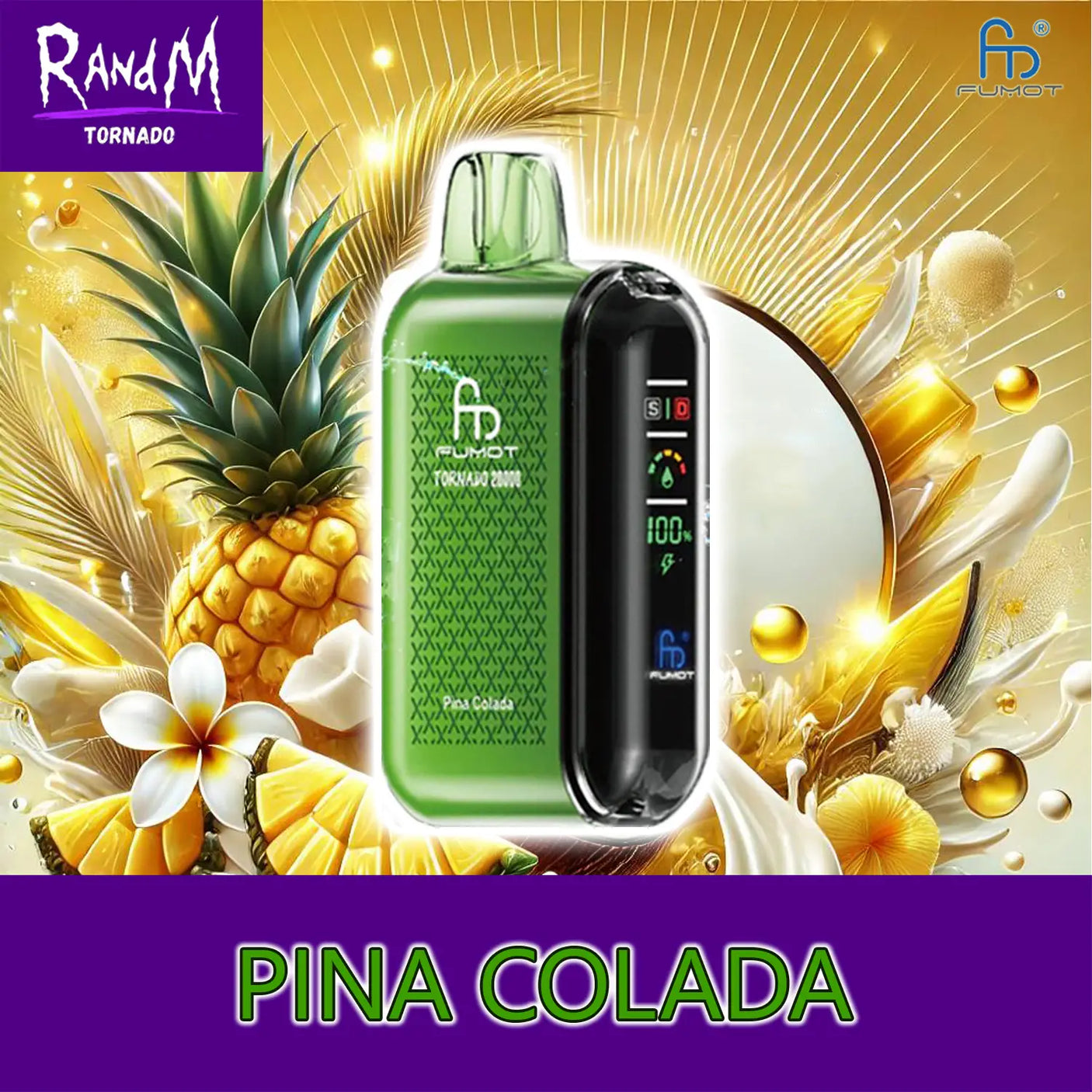 randm tornado vape 20000 pina colada