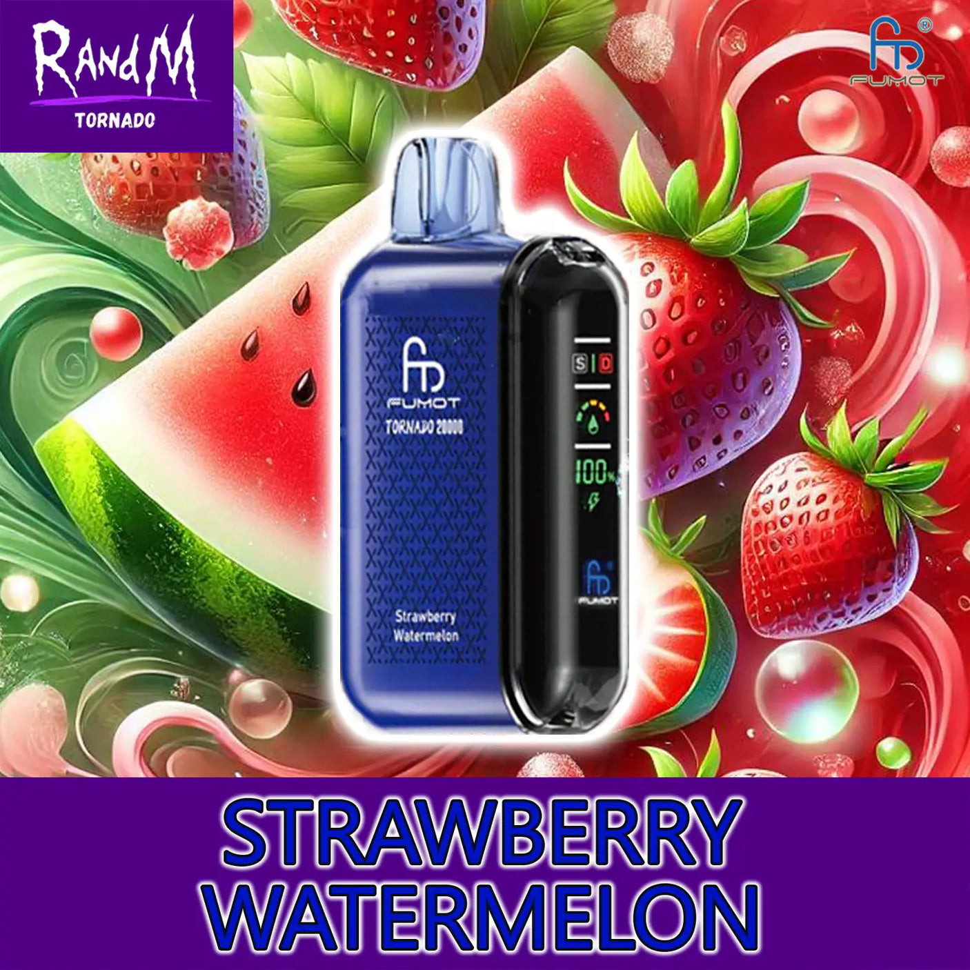 randm tornado vape 20000 strawberry watermelon