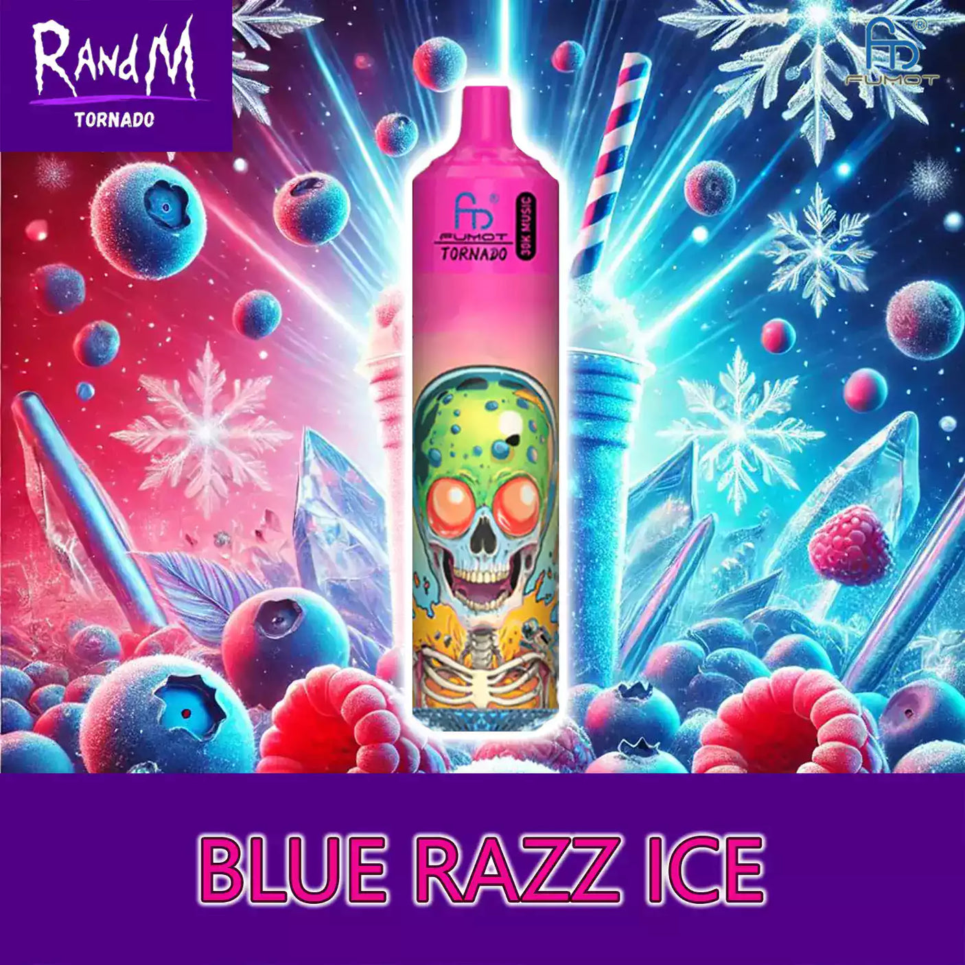 randm tornado vape 30000 blue razz ice