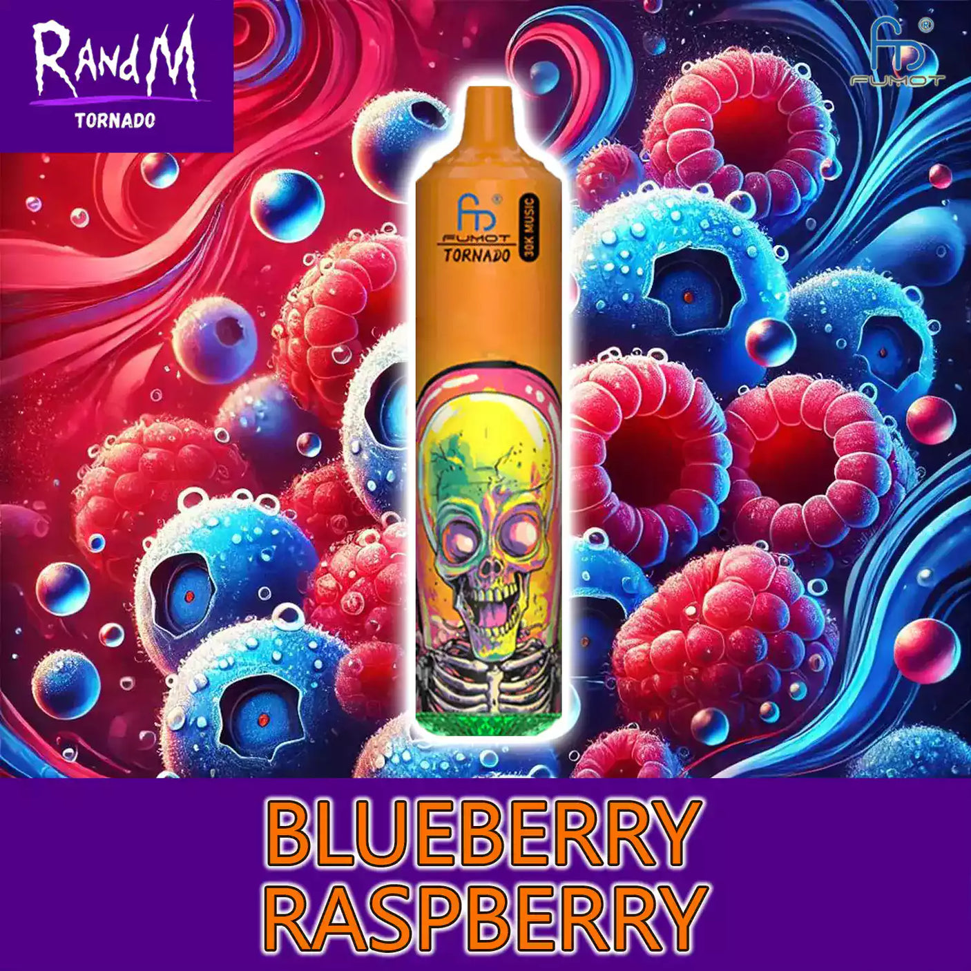 randm tornado vape 30000 blueberry raspberry