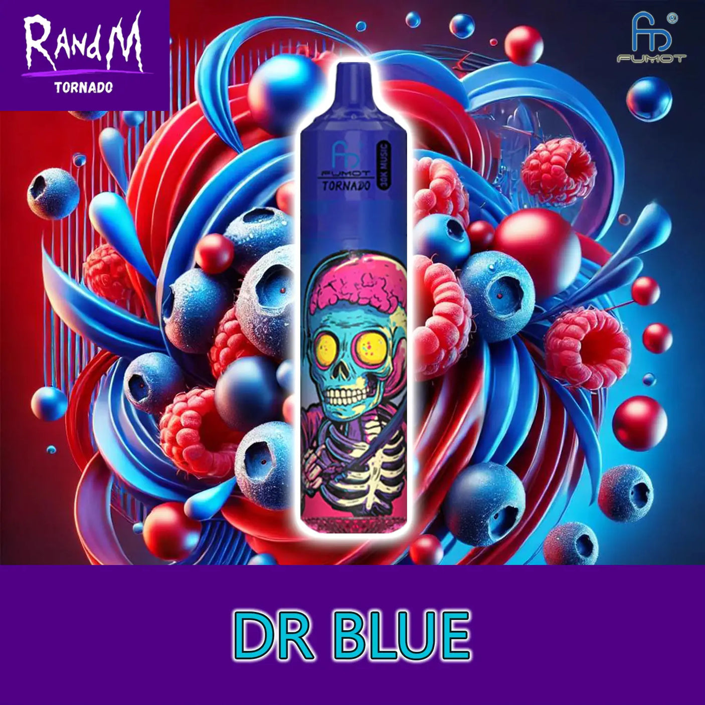 randm tornado vape 30000 dr blue