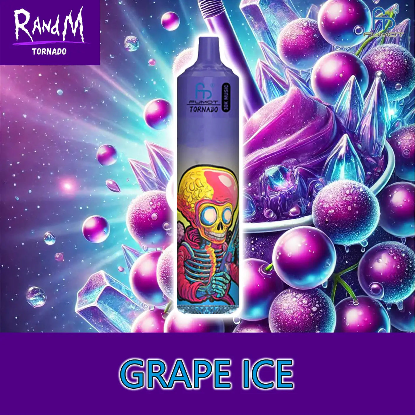 randm tornado vape 30000 grape ice