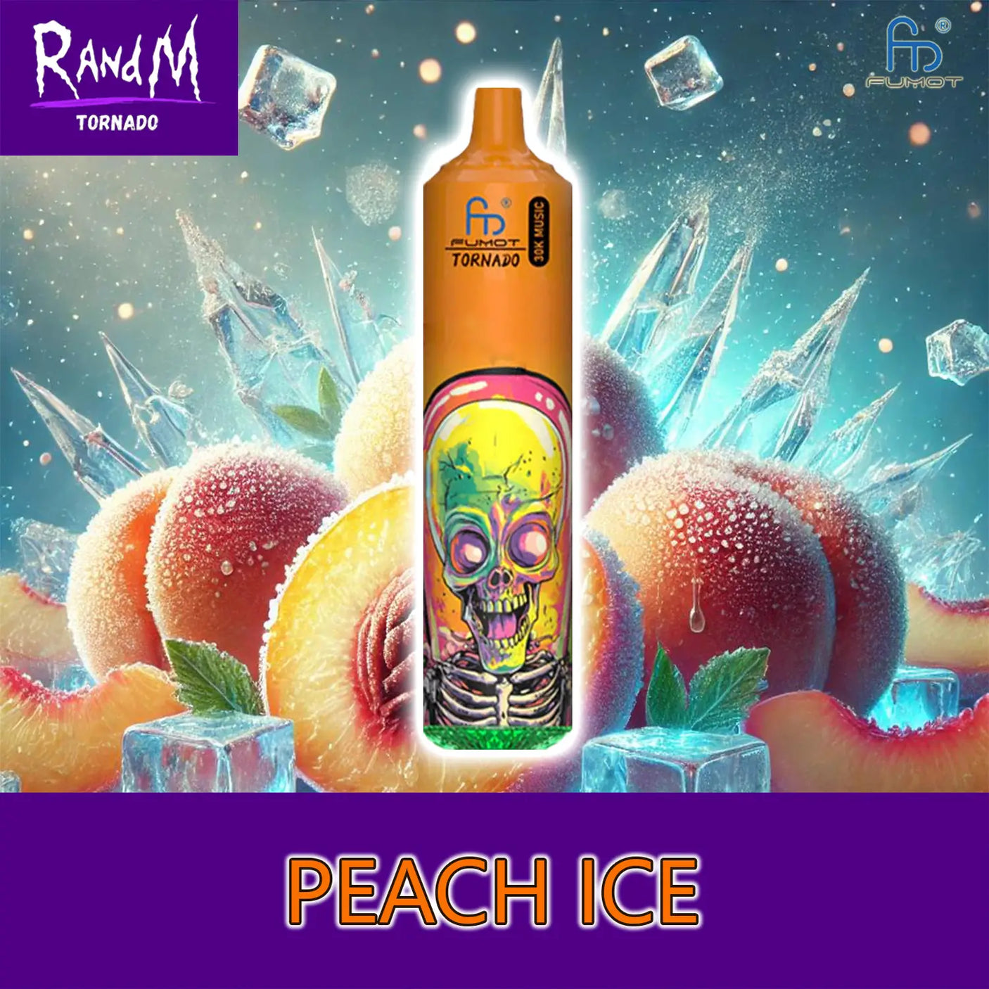 randm tornado vape 30000 peach ice