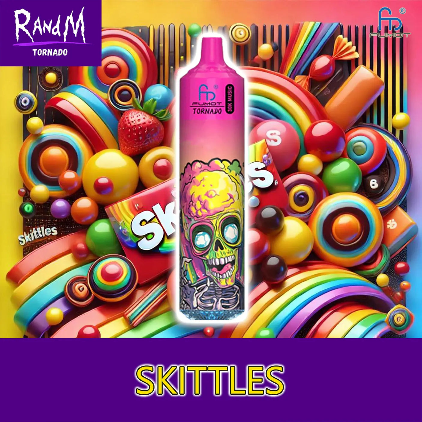 randm tornado vape 30000 skittles