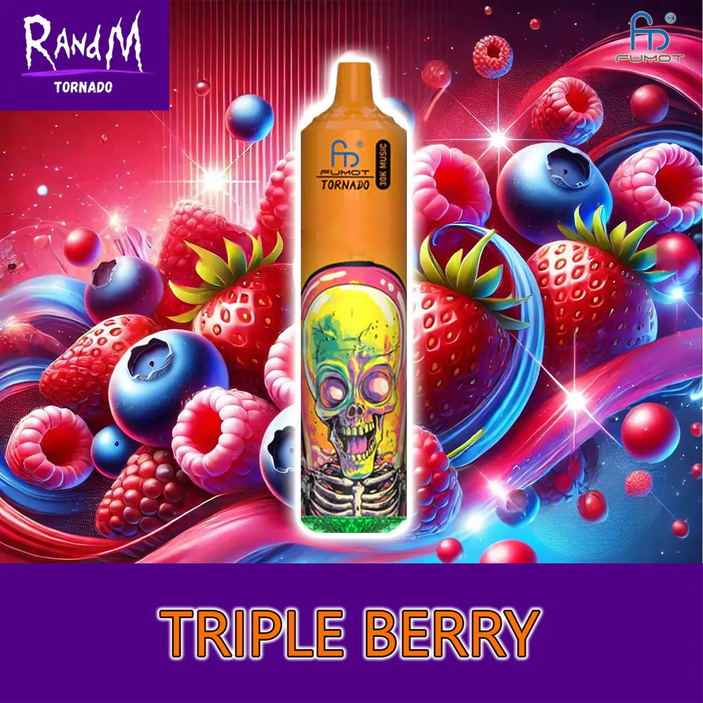 randm tornado vape 30000 triple berry