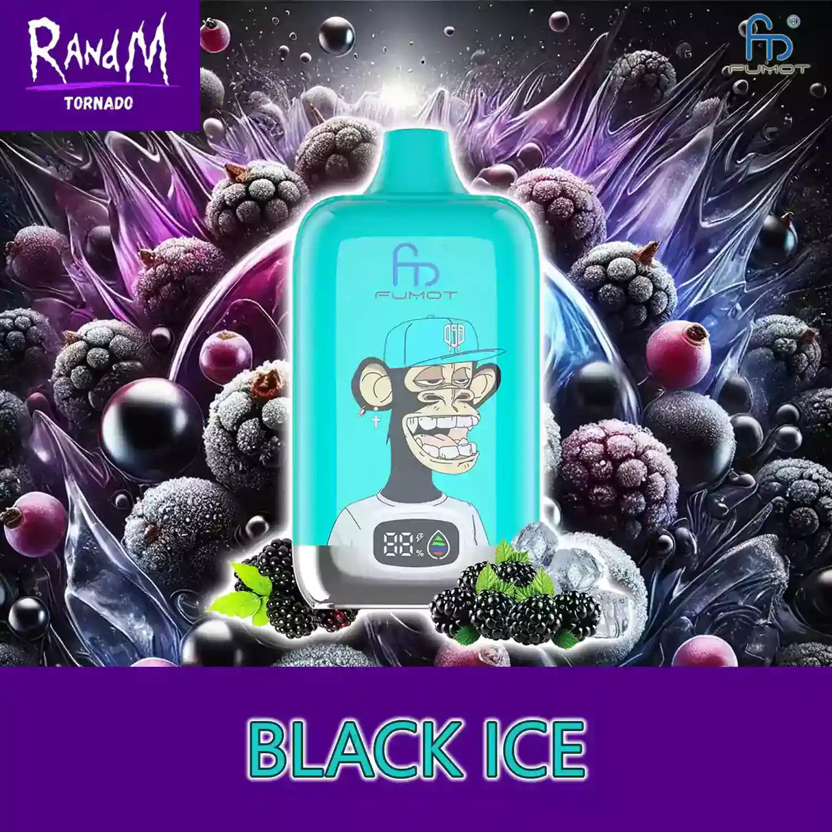 randm tornado vape 12000 black ice