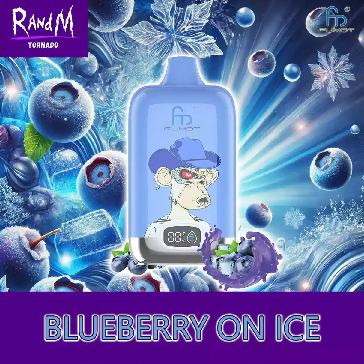 randm tornado vape 12000 blueberry on ice