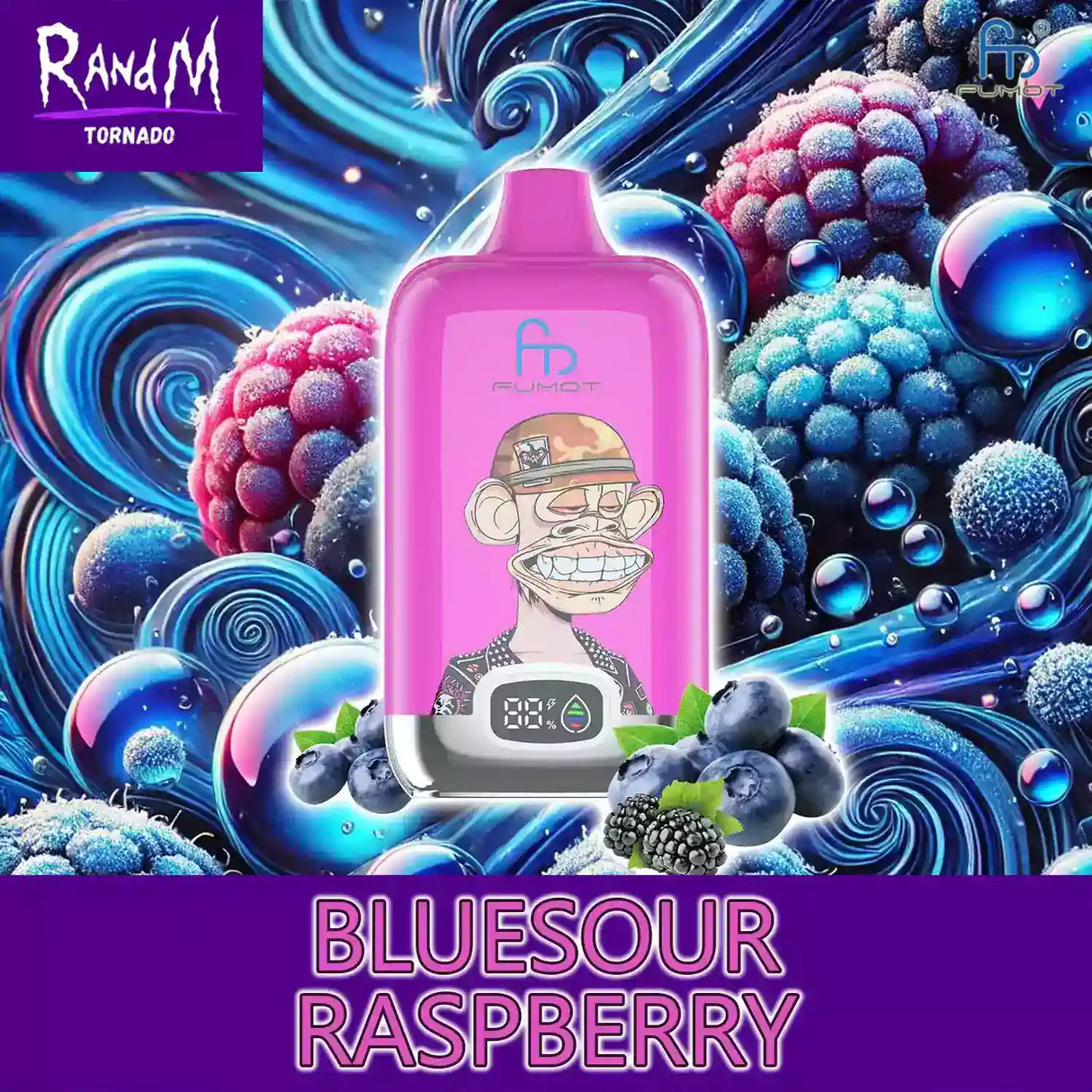 randm tornado vape 12000 bluesour raspberry