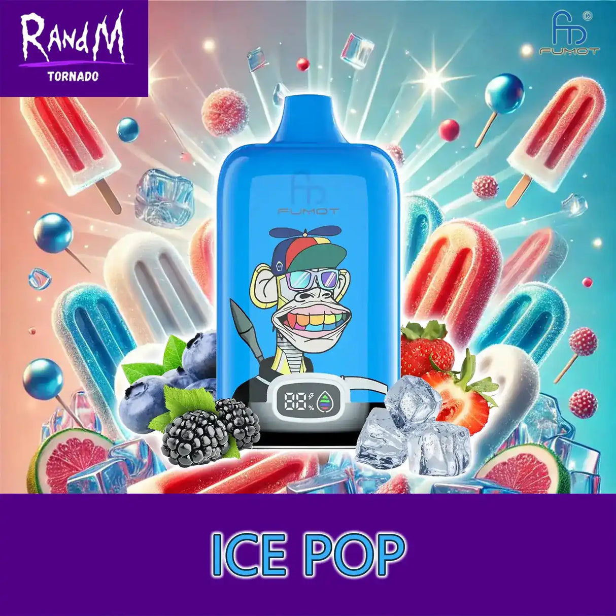 randm tornado vape 12000 ice pop