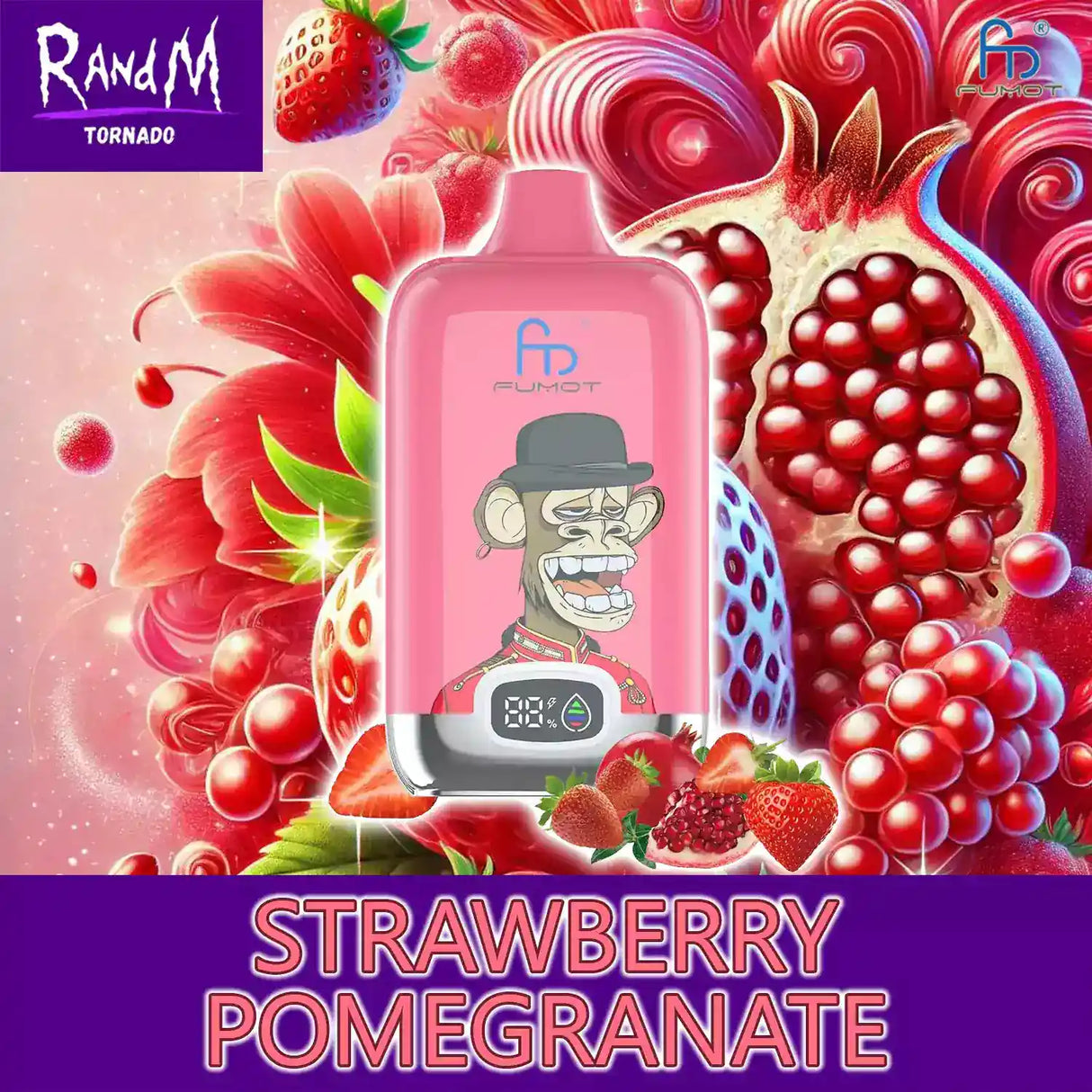randm tornado vape 12000 strawberry pomegranate