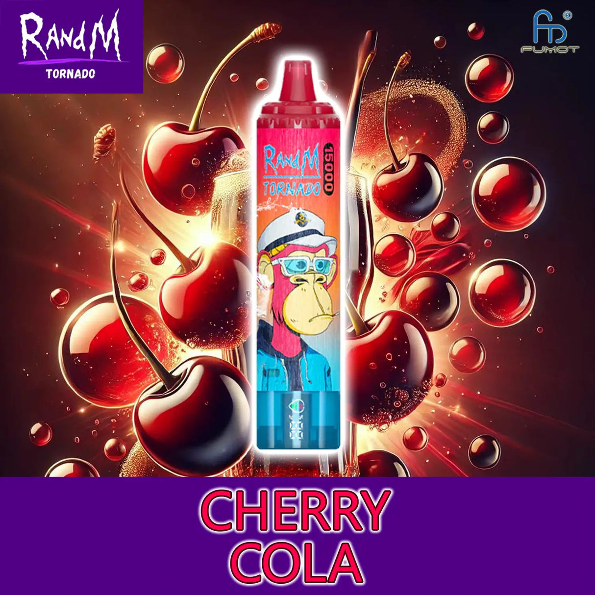 randm tornado vape 15000 - cherry cola