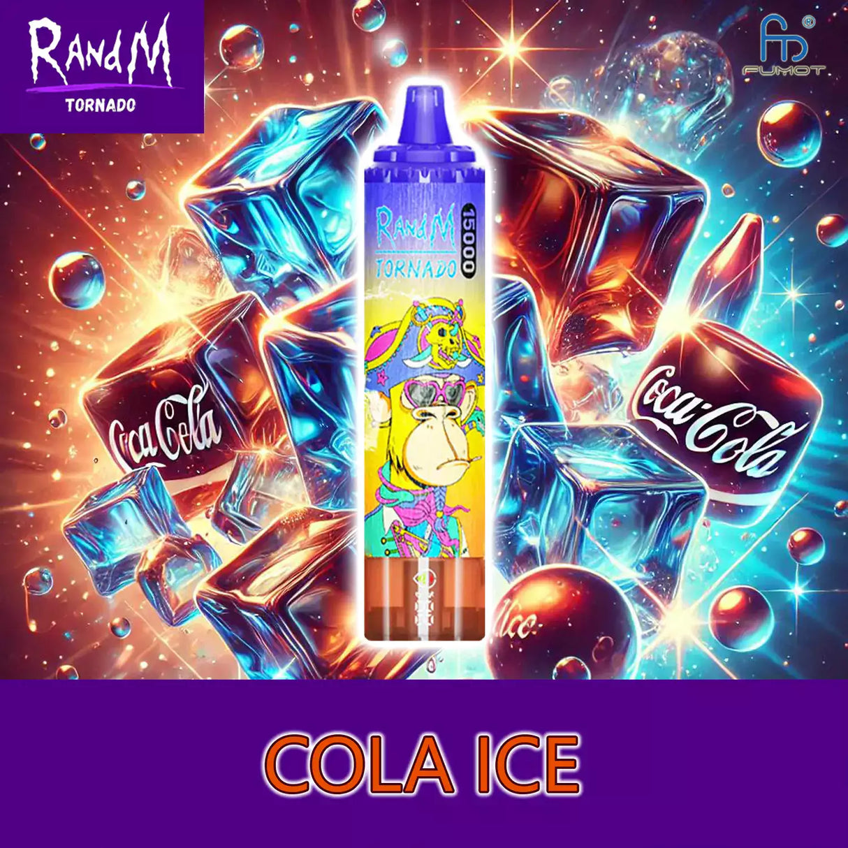 randm tornado vape 15000 - cola ice